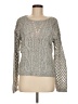 Assorted Brands Metallic Gray Pullover Sweater Size M - photo 1