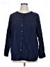 Ann Taylor LOFT Blue 3/4 Sleeve Button-Down Shirt Size XL - photo 1