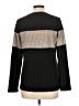 MIHOLL Color Block Black Pullover Sweater Size L - photo 2