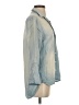 Cloth & Stone 100% Lyocell Blue 3/4 Sleeve Button-Down Shirt Size XS - photo 4