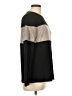 MIHOLL Color Block Black Pullover Sweater Size L - photo 4