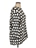 BonWorth 100% Polyester Polka Dots Ivory 3/4 Sleeve Blouse Size XL - photo 4