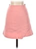 Assorted Brands Solid Pink Casual Skirt Size S - photo 1