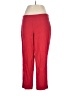 dalia Solid Red Active Pants Size 16 - photo 1
