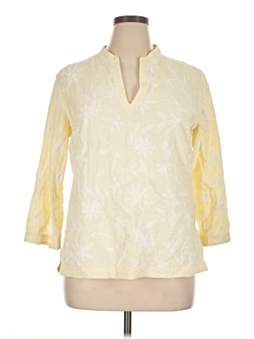 Tweeds 3/4 Sleeve Blouse (view 1)