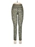 Nike Animal Print Green Active Pants Size M - photo 1