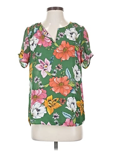 Les Serein Short Sleeve Blouse (view 1)