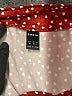 Shein 100% Polyester Polka Dots Red Casual Skirt Size 2 - photo 4