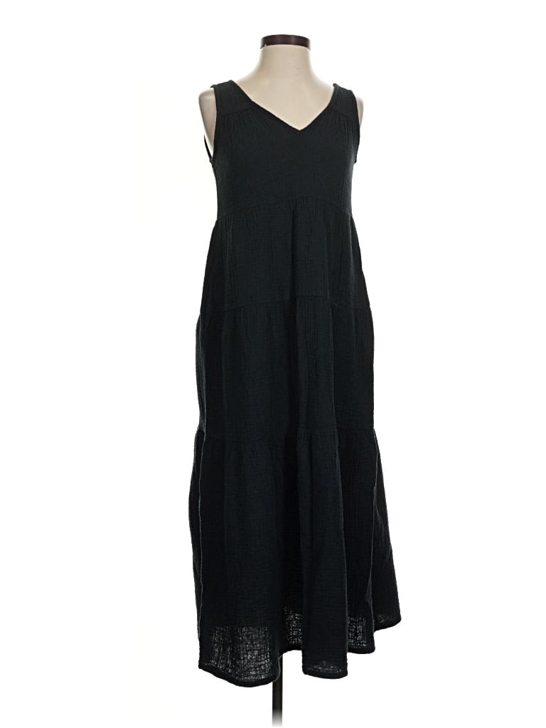 Pre-owned Marine Layer Casual Dress In Black
