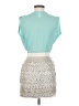 A'gaci 100% Polyester Teal Cocktail Dress Size S - photo 2