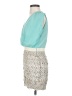 A'gaci 100% Polyester Teal Cocktail Dress Size S - photo 5