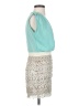 A'gaci 100% Polyester Teal Cocktail Dress Size S - photo 4