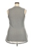 BKE Gray Sleeveless Blouse Size XXL - photo 2