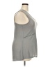 BKE Gray Sleeveless Blouse Size XXL - photo 4