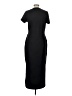Real Essentials Solid Black Casual Dress Size L - photo 2
