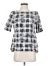Ann Taylor LOFT Outlet Silver Short Sleeve Blouse Size S - photo 1