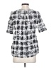 Ann Taylor LOFT Outlet Silver Short Sleeve Blouse Size S - photo 2