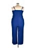 Torrid 100% Polyester Solid Blue Jumpsuit Size 3X Plus (3) - photo 2