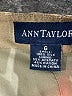 Ann Taylor 100% Silk Metallic Gold Khakis Size 6 - photo 4
