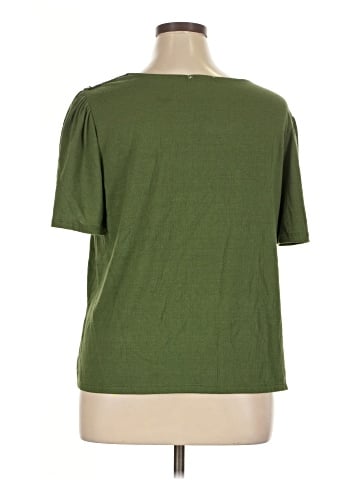 Kathy Ireland Short Sleeve Blouse (view 2)