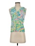 Lilly Pulitzer Green Sleeveless Blouse Size XXS - photo 1