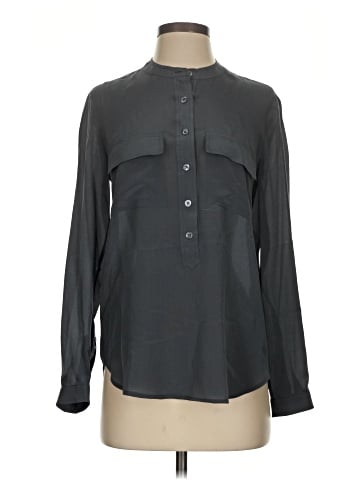 Banana Republic Long Sleeve Silk Top (view 1)