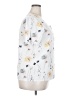 Unbranded Floral White Short Sleeve Blouse Size XXL - photo 4