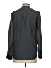 Banana Republic 100% Silk Black Long Sleeve Silk Top Size XS - photo 2