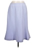 Chadwicks 100% Polyester Solid Blue Formal Skirt Size 13 - photo 1