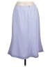 Chadwicks 100% Polyester Solid Blue Formal Skirt Size 13 - photo 2
