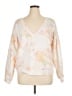 Splendid Floral White Pullover Sweater Size XL - photo 1
