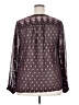 BILA 100% Polyester Polka Dots Brown Long Sleeve Blouse Size XXL - photo 2
