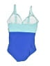 Assorted Brands Color Block Blue One Piece Swimsuit Size L - photo 2