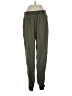 Abbeline Solid Green Casual Pants Size S - photo 1