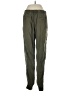 Abbeline Solid Green Casual Pants Size S - photo 2