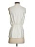 Express 100% Polyester Ivory Sleeveless Blouse Size S - photo 2