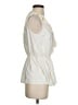 Express 100% Polyester Ivory Sleeveless Blouse Size S - photo 4