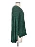 BCBGMAXAZRIA Chevron-herringbone Green Pullover Sweater Size S - photo 4