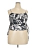 Shein Curve Silver Sleeveless Blouse Size 4X - photo 1