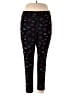 Torrid Hearts Black Active Pants Size 3X Plus (3) - photo 1