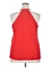 Unbranded Color Block Red Sleeveless Blouse Size 2X - photo 2