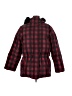 Kasper 100% Polyester Plaid Red Snow Jacket Size M - photo 1
