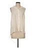 BCBGeneration 100% Polyester Ivory Sleeveless Blouse Size S - photo 1