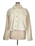 Thread & Supply 100% Polyester Ivory Faux Fur Jacket Size XL - photo 1