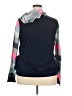Lovely Melody Color Block Blue Pullover Sweater Size XXL (estimated) - photo 2