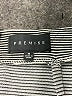 PREMISE Stripes Gray Casual Skirt Size M - photo 4