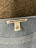 Autumn Cashmere 100% Cotton Blue Pullover Sweater Size XS - photo 7