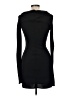 Helsa Solid Black Cocktail Dress Size M - photo 2