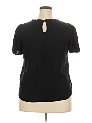 Flower & Feather Short Sleeve Top (view 2)