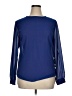 FavoLook Blue Long Sleeve Blouse Size XL (estimated) - photo 1